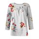 thumbnail image 5 of Puntoco Blusa de manga 3/4 para mujer, camiseta estampada, top informal, 5 of 5
