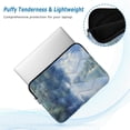 thumbnail image 2 of FORMRS 13-13.3 inch Laptop Sleeve Case Soft Carrying Quilted Computer Bag Cover, Plants and River, 2 of 7