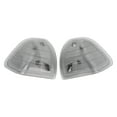 thumbnail image 2 of 2 luces LED de señal de giro para espejo lateral izquierda derecha 68302828AA 68302829AA reemplazo para camioneta Dodge Ram 1500 2011-17 blanco transparente, 2 of 14