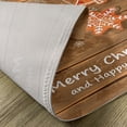 thumbnail image 5 of Ambesonne Gingerbread Man Place Mats Set of 4, Watercolor Fun, Standard Size, Brown Orange White, 5 of 6