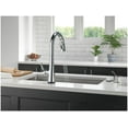 thumbnail image 6 of Delta 9191T-Pr-Dst Monrovia 1.8 GPM Deck Mounted Pull Down Kitchen Faucet - Lumicoat, 6 of 7