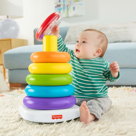 フィッシャープライス(fisher price) ジャンボ ゆらりんタワー 【1~3才】【赤ちゃん おもちゃ】【知育玩具】GJW15