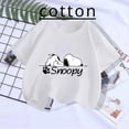 thumbnail image 2 of Camiseta de algodón de dibujos animados de Snoopy para niños y niñas, camiseta de moda para niños y niñas, camiseta de verano para niños, camiseta de moda para niños, camiseta superior 2024, 2 of 5