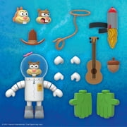 Super7 SpongeBob SquarePant Collectible Adult Sandy Cheeks Action Figures, Multicolor, 9.30 x 3.90