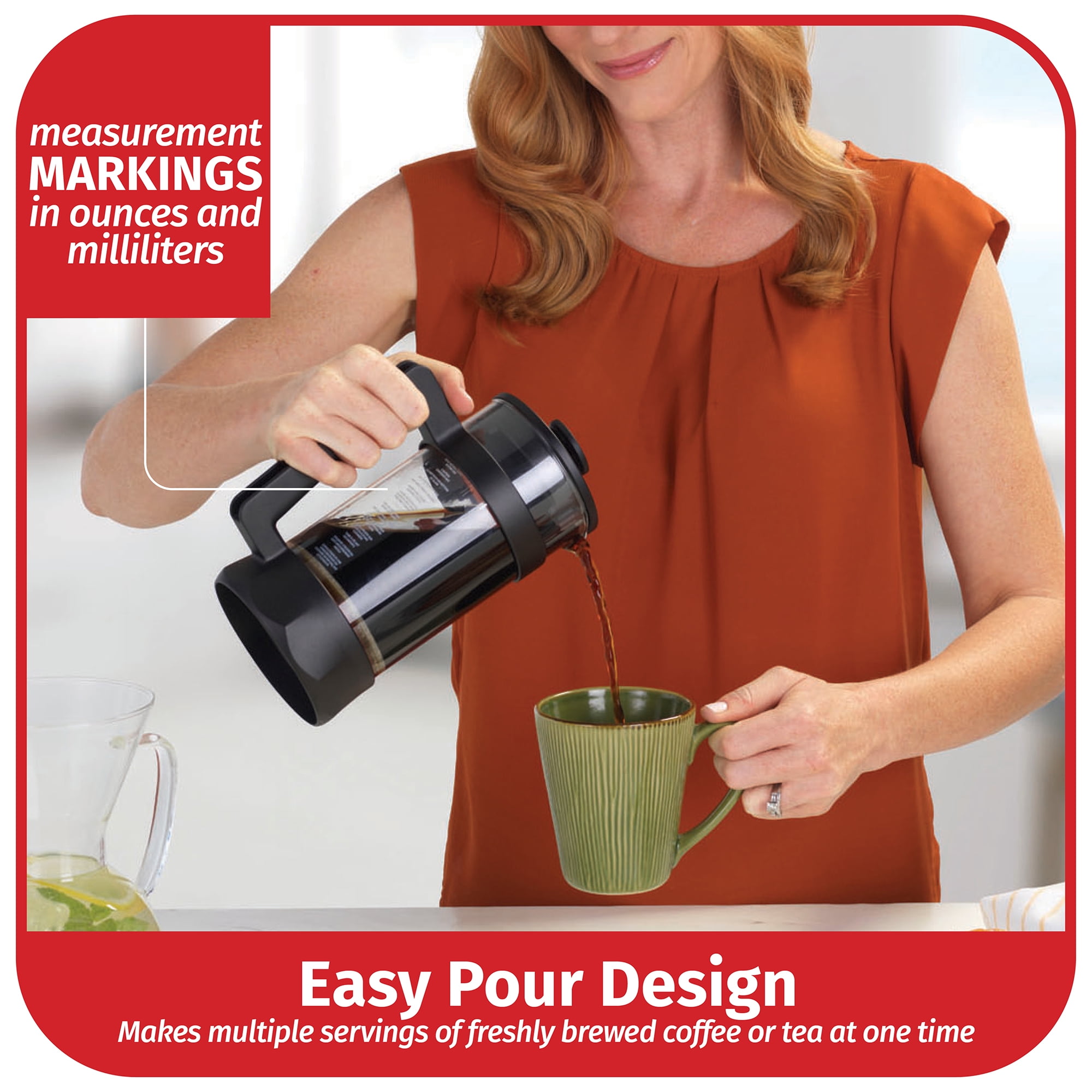 Cook Pro 680 3-Cup Coffee Plunger