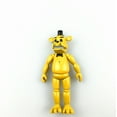 thumbnail image 2 of 5PCS Freddy's Action Figures – 6" Light-Up Collectible Toys with Movable Joints for Home & Office Decor, 2 of 9