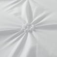 thumbnail image 6 of Ruikasi White Queen Comforter Set - Soft and Fluffy Bedding 3 Pieces Set,Pintuck White Bedding Sets Queen Size,Bed Set with Comforter,Pillowcases, 6 of 8