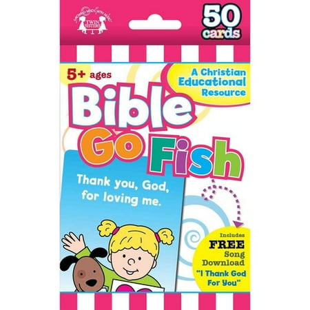 Flash Card Bible Go Fish 50 Count Im Learning The Bible