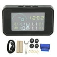 thumbnail image 2 of TPMS Solar, De Monitor de Presión de Neumós de Neumilaros Impermebles Fáciles de Leer Alta Precisión de Gran Volumen Alarma Alarma Multifunción Múltiples Unidades para, 2 of 7