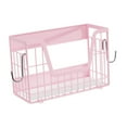 thumbnail image 3 of Estante lateral plegable de metal para refrigerador, organizador móvil multiusos para verduras Rosa, 3 of 9