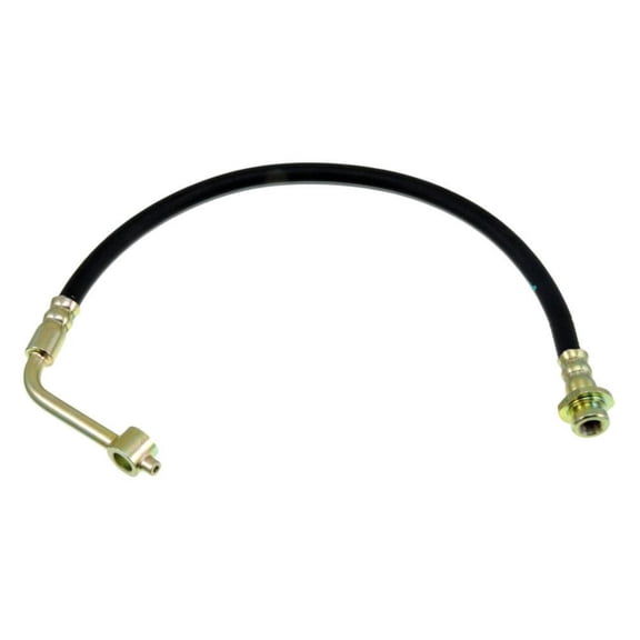 KarParts360 For Nissan Xterra 2000-2004 Brake Hose | EPDM Rubber | Black | Banjo End 1 | Treated Steel End 1 and 2 | M10 By 1.0 End 2 Fitting Inside Diameter | Replacement For 46211-8B500, 46211-8Z50