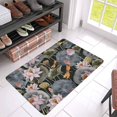 thumbnail image 3 of MKHERT Watercolor Summer Lotus Flowers with Drangonfly Doormat Rug Home Decor Floor Mat Bath Mat 30x18 inch, 3 of 3