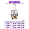 thumbnail image 5 of Welcome Spring Fairy Whippet in Flower Meadow Travel Luggage Cover Dog Lover Suitcase Dust Protective Decor - 13002, 5 of 5