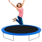 Topbuy 15 FT Round Trampoline Replacement Safety Pad Spring Frame Edge Cover Blue