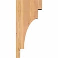 thumbnail image 3 of 3 1/2"W x 10"D x 22"H Mediterranean Smooth Corbel, Western Red Cedar, 3 of 9