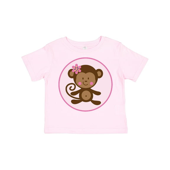 Inktastic Monkey Girl Girls Toddler T-Shirt