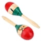 thumbnail image 1 of Sonajero de madera colorido Percusión manual de arena del martillo Gran instrumento musical con ritmo de salsa para fiestas, juegos. (Vistoso), 1 of 5