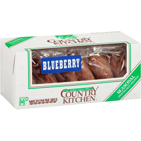  Country  Kitchen  Blueberry Seasonal Fine Donuts  12 oz Box 