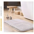 thumbnail image 5 of Bath Mats Non Slip Bathroom Mats Shower Mat Absorbent Bathroom Rug Small Rug Door Mat Inside Kitchen Rugs Carpet Mat for Bathroom Bedroom Kitchen Entrance, 5 of 5