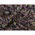 thumbnail image 6 of oneOone Rayon Navy Blue Fabric Florals Sewing Fabric By The Yard Printed Diy Clothing Sewing Supplies 56 Inch Wide, 6 of 6
