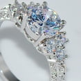 thumbnail image 6 of Joernso Luxury Cubic Zirconia Inlaid Women Engagement Wedding Party Ring Jewelry Gift, 6 of 8
