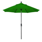 Escada Designs Hunter Green 9-foot Pacifica Fabric Push Button Tilt Umbrella