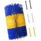 thumbnail image 2 of Cepillo rascador para ganado, fácil de limpiar, resistente, para vacas, alces, cerdos y ciervos. azul amarillo, 2 of 9