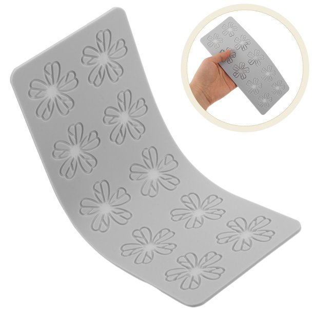 unbranded De Silicona Para Fondant Con Relieve De Flores Para Repostería Artística