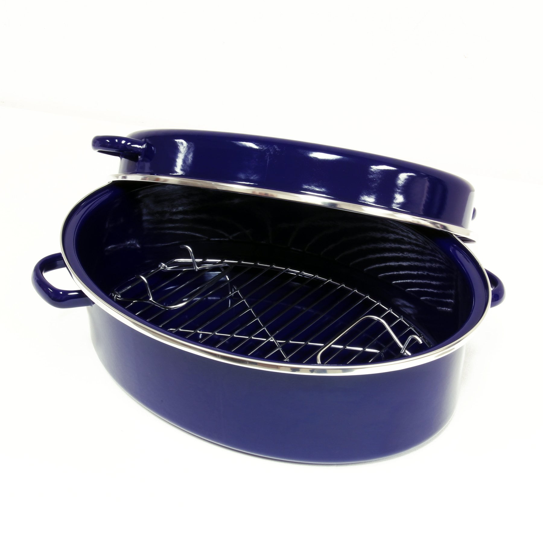 Chantal Cast Iron Cookware, 5 Quart Dutch Oven, Cobalt Blue