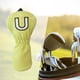 thumbnail image 5 of Cubierta de cabeza de palo de golf Sharpla impermeable U amarilla, 5 of 8