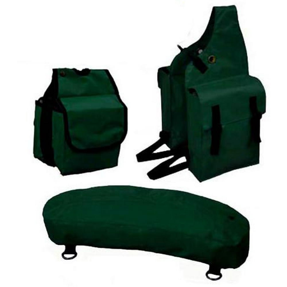 Nylon Saddle Bags Set 3 Item for Trail Riding