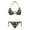 Lucky Clover, variant on HELLHERO Hummingbird Rose Pattern Soft Fabric Women Bikini Set Quick Drying Skin Friendly and Breathable Plus Size Drawstring
