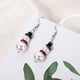 thumbnail image 5 of Pendientes con adornos navideños para mujer, pendientes de muñeco de nieve navideño, calcetines de ganchillo para niñas adolescentes, joyas hipoalergénicas para fiestas, regalos para hijas, 5 of 5