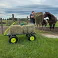 thumbnail image 6 of Yard Tuff Jumbo Wagon Steel Mesh Deck Utility Yard Cart, 34 x 52 Inch, 6 of 12