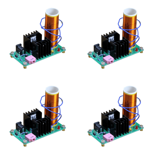 DIY Mini para Kit bobina altavoz Plasma transmisión inalámbrica DC15-24V 15W 2A