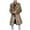Brown, variant on ZQUUVOU Men's Winter Fleece Jacket Long Sleeve Solid Color Turn Down Collar Coat (Silver,M)