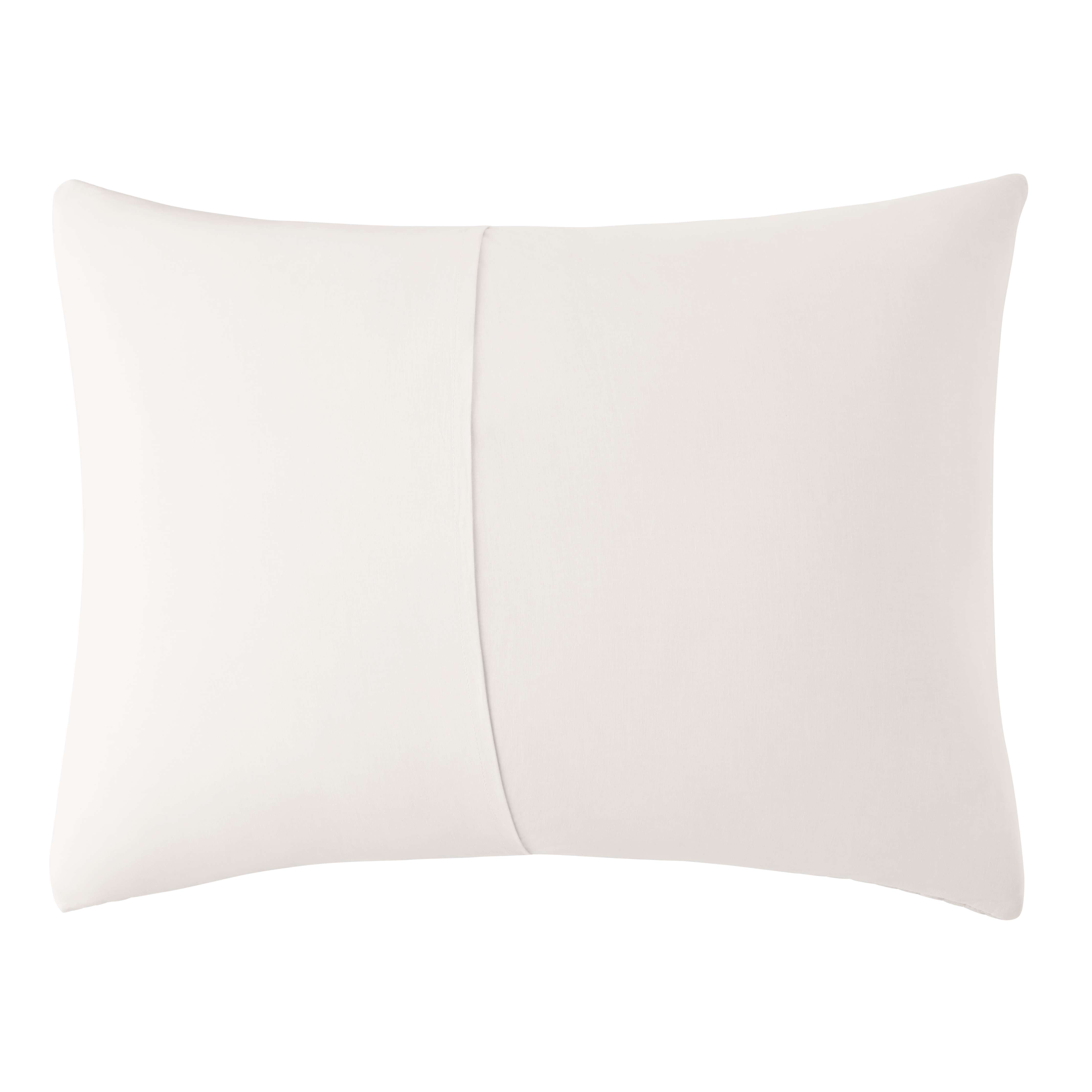 Mainstays King Pillow Sham - Blush Pink Matelasse, Cotton-Rich Decorative Bed Sham, 2 Pack