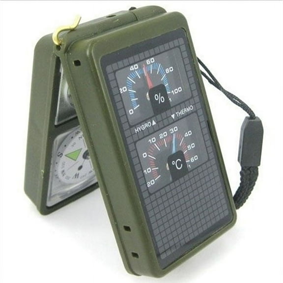 Multifunction 10 in 1 Outdoor Military Camping Hiking Compass Tool Kit