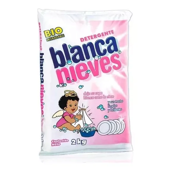 Detergente Para Ropa Blanca Nieves 2kg