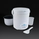Aroma Mini Numérique 3 Tasse Antiadhésif Lave-Vaisselle Cuiseur à Riz, Blanc (2 Pack) – image 4 sur 10