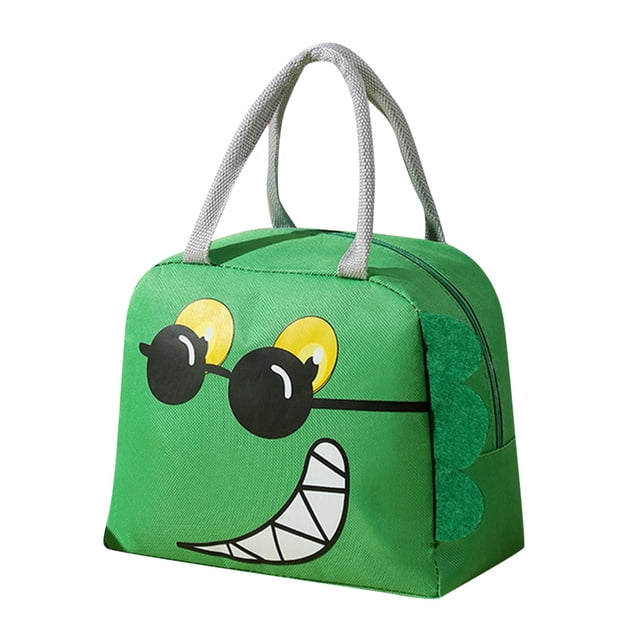 1PCS Sac de Rangement pour Lunch Bento, Sac Alimentaire Isolé Thermique, Sac de Voyage Portable, Boîte à Lunch pour École, Bureau, Pique-Nique, Plage, Randonnée, Activités de Plein Air