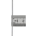thumbnail image 5 of 10K White Gold Solid Franco Box Chain Closed Link 1.80 Necklace 24 Inches, 5 of 6