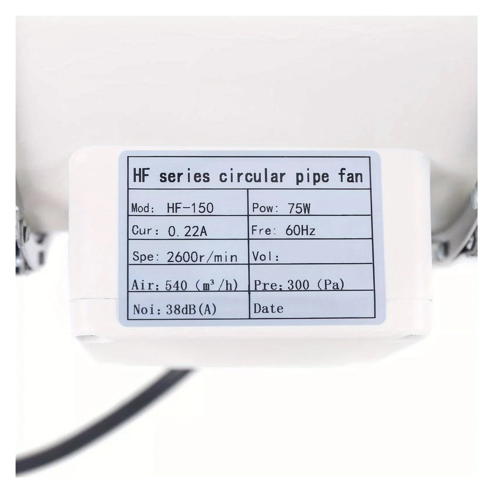 4'' 5'' 6" Inline Duct Fan Ventilation Exhaust Blower Fans Quiet for Ducting ,High Performance