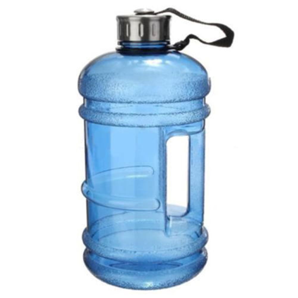 2.2L Large BPA Free Sport Gym Training Big Drink Water Bottle Cap Kettle Workout