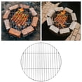 thumbnail image 5 of Cooking Grill Grates, Replacement Cooking Grate for Small 30/40cm Grill, Cooking Grate and Charcoal Grate Replacement Parts Round Steel Grilling Rack Grid, 5 of 7