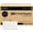 Recycled Latte, variant on EZ-Pull Countertop Interfold Napkin Dispenser for Restaurants, Tabletop V-fold, Pearl Black 4300B-EZ