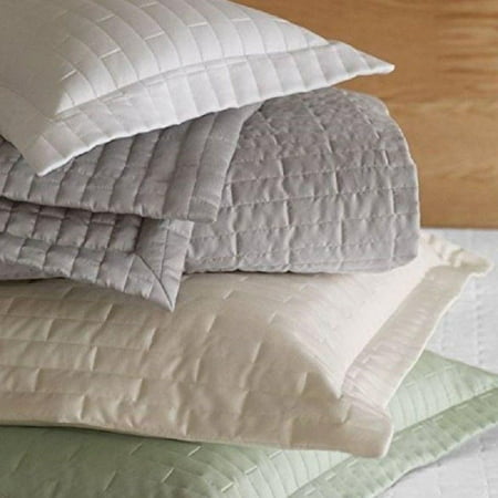 Fine Italian Linen - Sferra Sesto Grey Euro Pillow Sham Fine Italian Linens 4235
