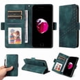 thumbnail image 4 of Funda GANGXUN para iPhone 7 Plus/8 Plus con diseño acolchado elegante, cuero PU, protección total y ajuste preciso, 4 of 5