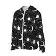 thumbnail image 2 of Easygdp Crescent and Stars Lightweight Long Sleeve Sun Shirt Sports long-Sleeved Sun Protective Clothing, Quick Drying Breathable - Small, 2 of 9