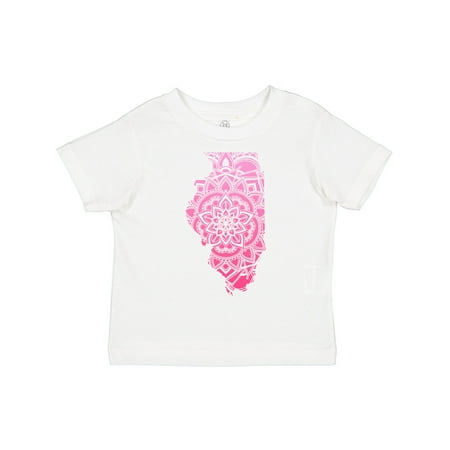 

Inktastic Illinois Silhouette Mandala Boys or Girls Toddler T-Shirt